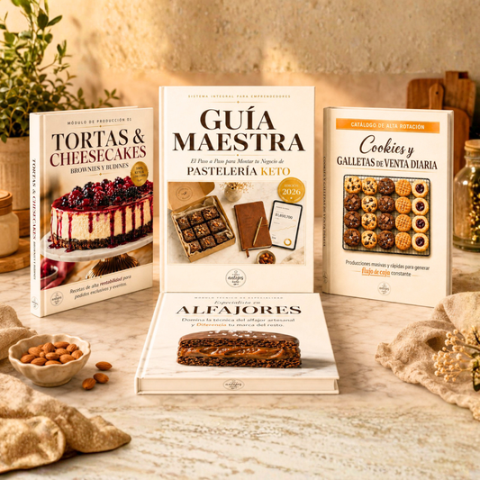 Sistema Integral: Pastelería Keto Rentable + 7 BONOS